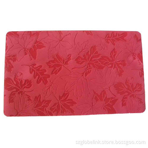 Natural Rubber Door Mat, Flocked, Soft Feet Touch 009